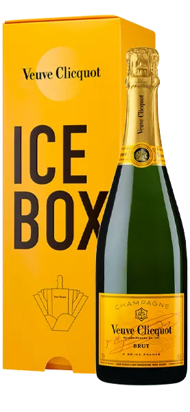 Champagne Veuve Clicquot “Yellow Label” Brut Ice Box