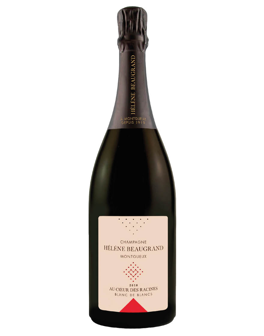 Champagne AOC Extra Brut Blanc de Blancs Au Cœur des Racines 2018 Hélène Beaugrand
