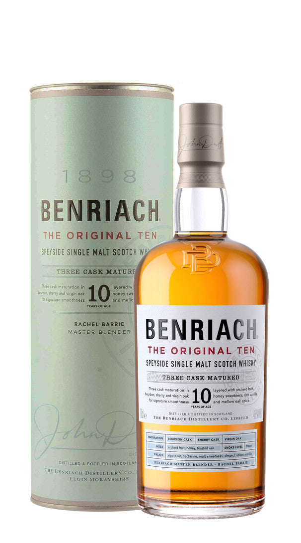 Whisky Single Malt ‘The Original Ten’ Benriach 10 Anni