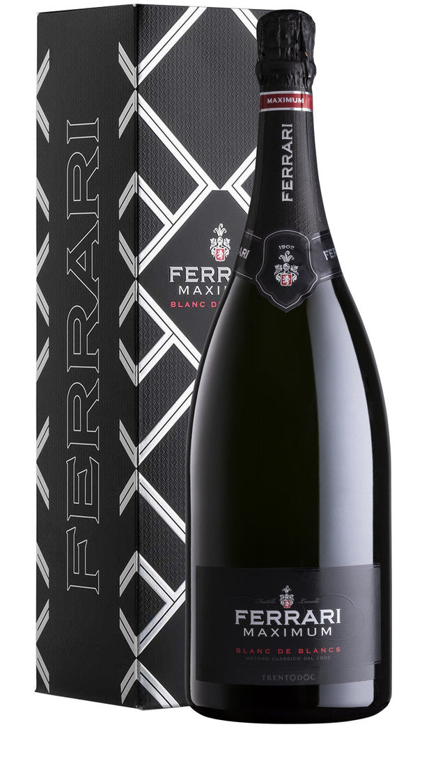 Trento Spumante Brut Blanc de Blancs ‘Maximum’ Magnum Ferrari (confezione)