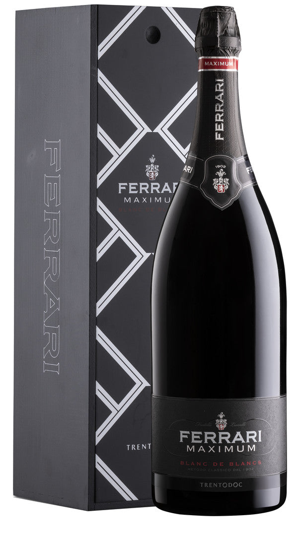 Trento Spumante Brut Blanc de Blancs ‘Maximum’ Jeroboam Ferrari (Confezione)