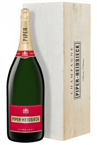 Piper-Heidsieck Cuvée Brut 3Litri (Jéroboam Cassetta in Legno)