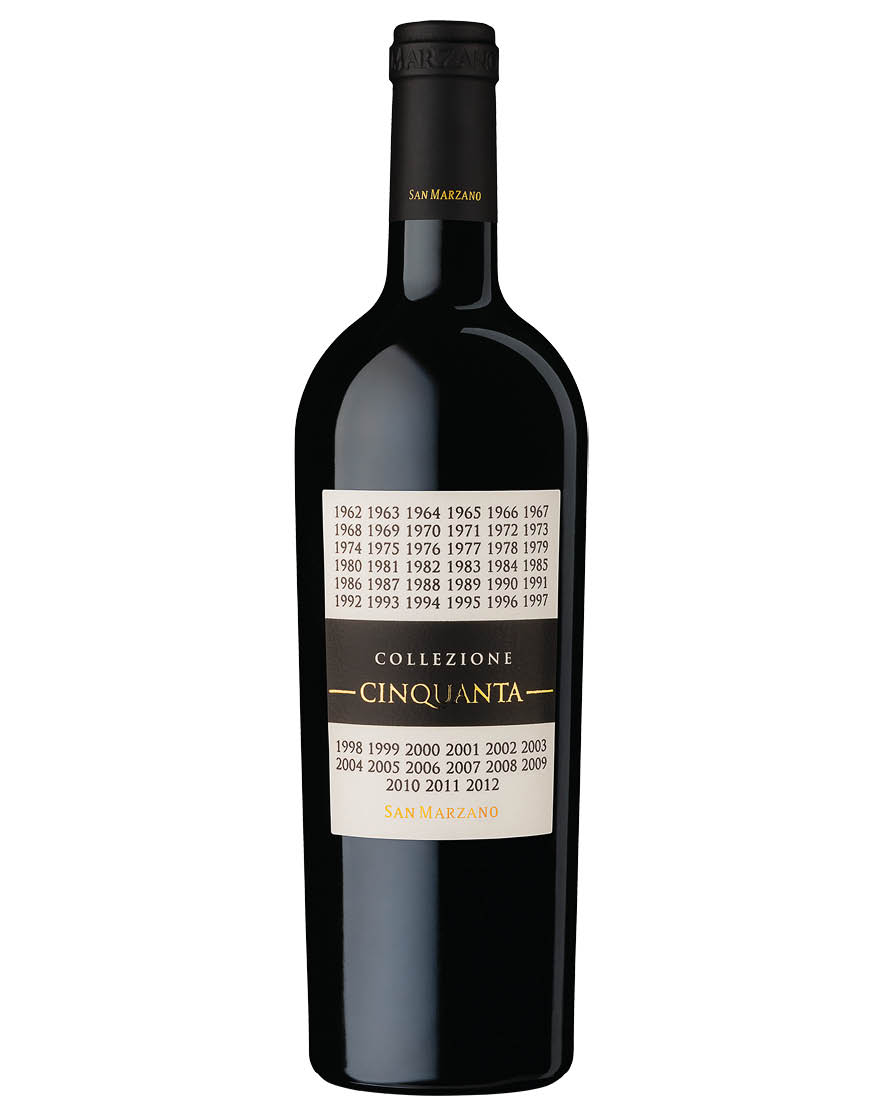 Vino Rosso d’Italia Collezione Cinquanta San Marzano