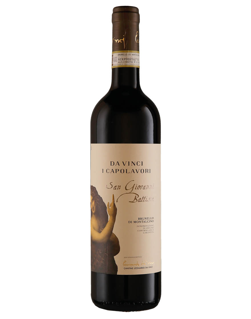Brunello di Montalcino DOCG I Capolavori San Giovanni Battista 2018 Cantine Leonardo da Vinci