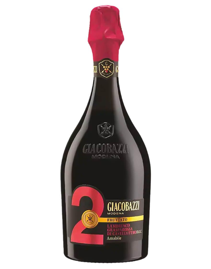 Lambrusco Grasparossa di Castelvetro Amabile DOC 2 Fruttato Giacobazzi
